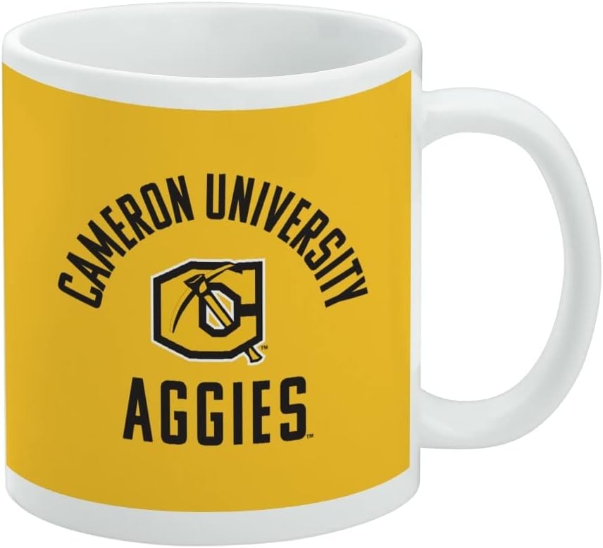 Cameron University Aggies Logo Coffee Mug - 11oz White, Perfect for Your Favorite Hot Drink!