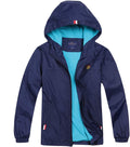 Kids Lightweight Breathable Raincoat for Boys & Girls - Packable
