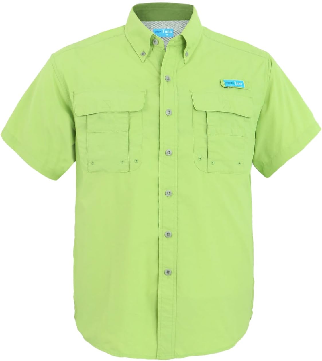 Tuna Men's UV UPF 50+ Fishing Shirts for Sun Protection and Comfort