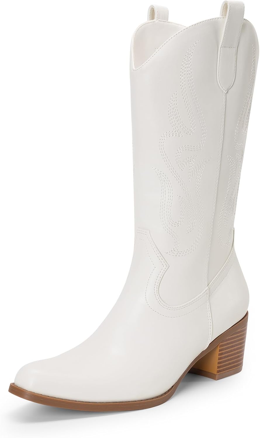 DREAM PAIRS Women's Square Toe Cowboy Boots for Every Occasion