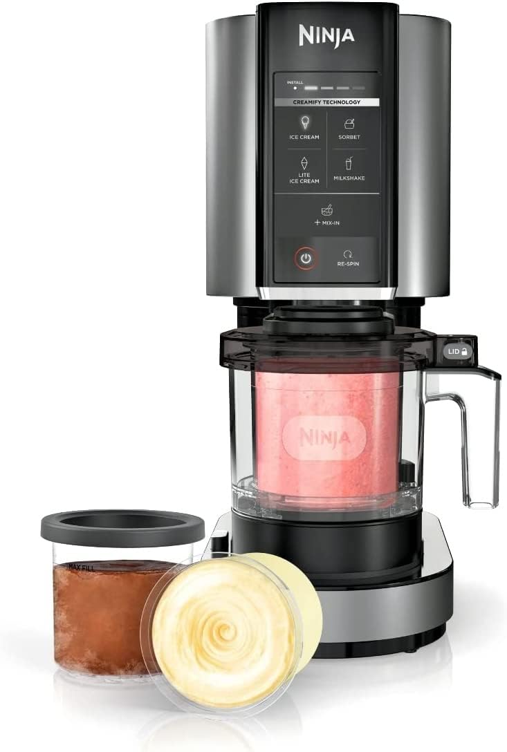 Ninja NC300 Ice Cream Maker | Includes (2) Pint Containers