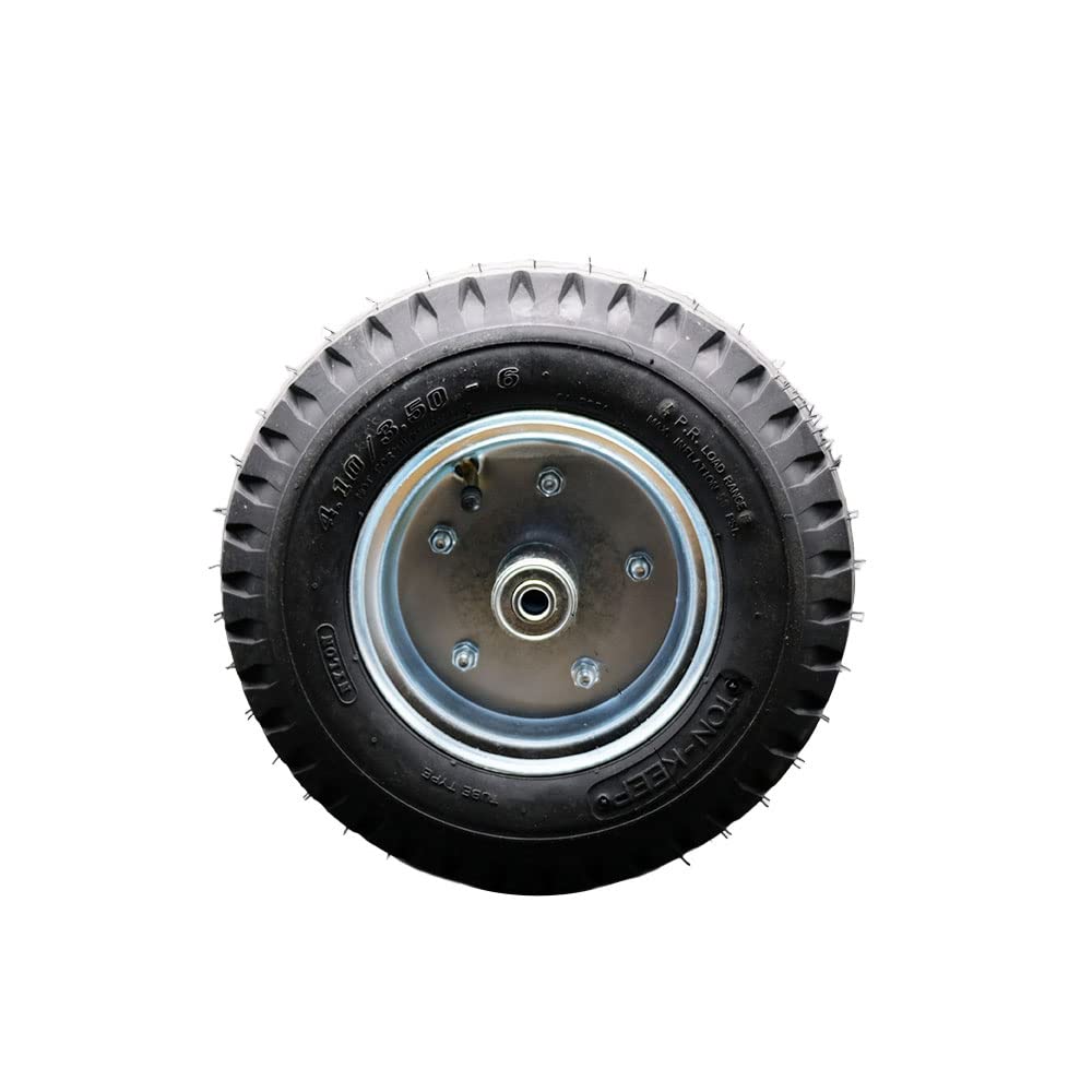 12 Pneumatic Wheel with 4 Centered Hub and 450 lbs Capacity