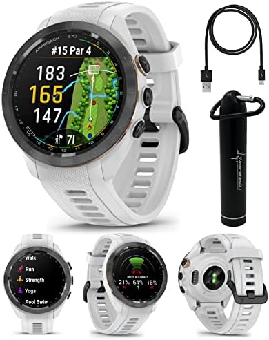 Garmin Approach S70 Smartwatch: Premium Golf & Fitness Tracker