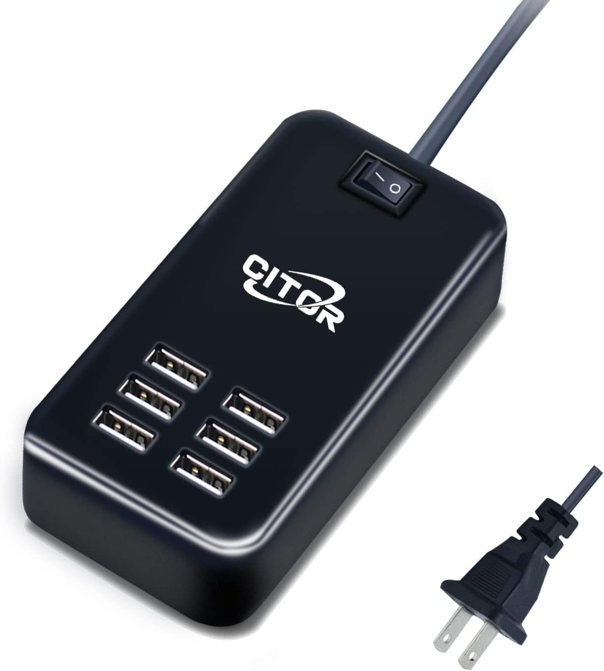 CITOR 6-Port USB Charger: Fast Charging for Multiple Devices