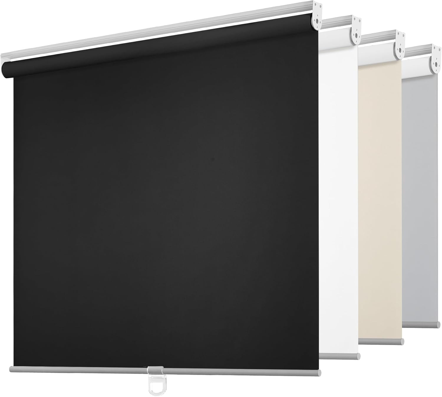 ChrisDowa Cordless Free-Stop Blackout Blinds for Windows