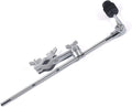 Cymbal Boom Arm Holder with Clamp - Extended Reach for Drum Kits