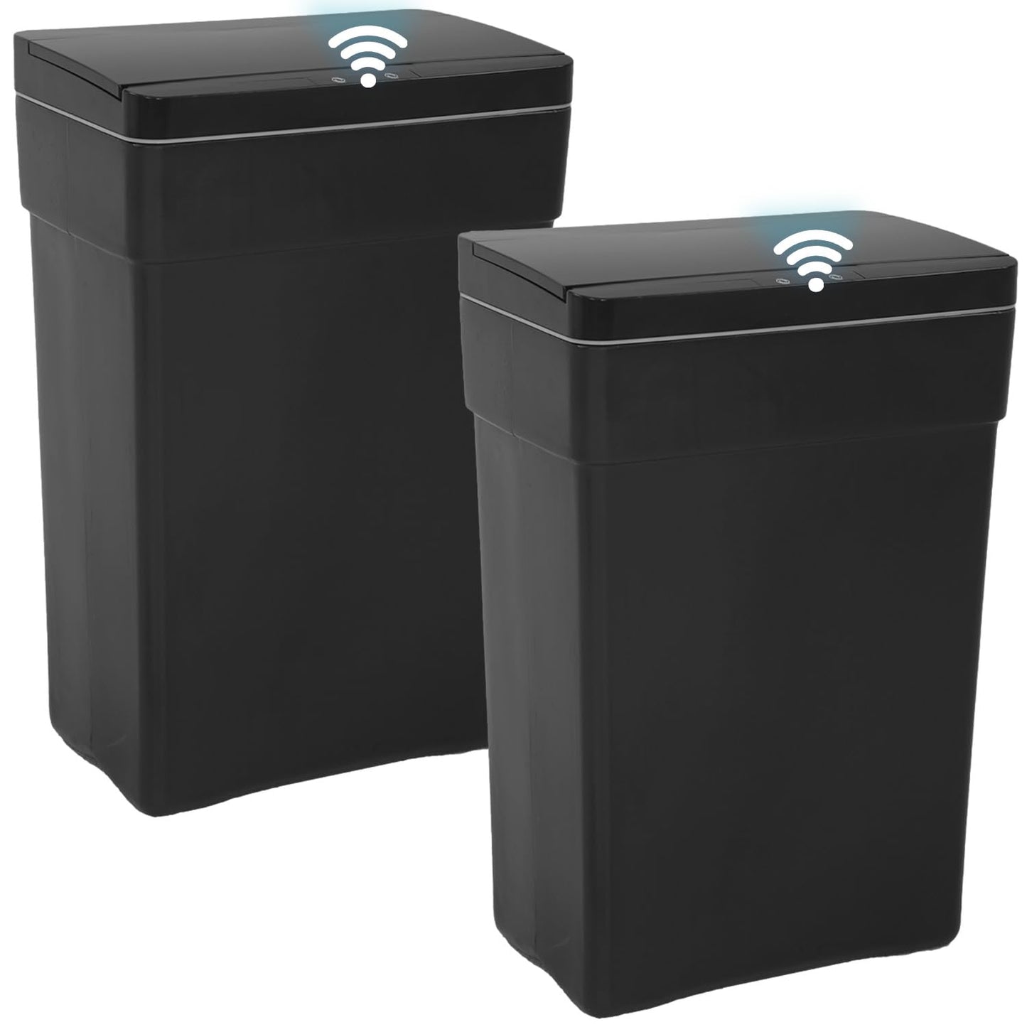 BestOffice 13 Gallon Touch Free Kitchen Trash Can for Home Use
