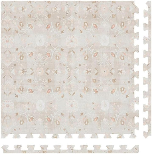 Soft Interlocking Baby Play Mat 4x6 Cushioned EVA Foam Tiles