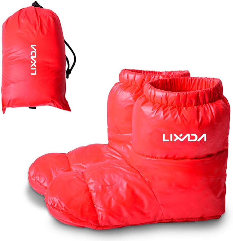Lixada Warm Down Booties: Cozy & Water-Resistant