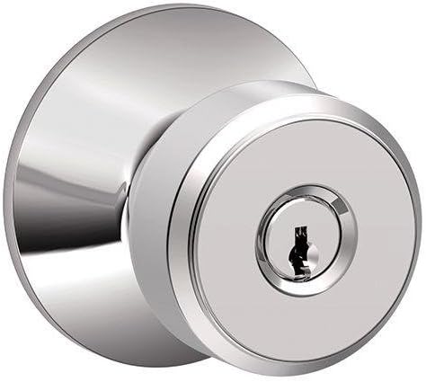 SCHLAGE F51A BWE 625 Bowery Knob Keyed Entry Lock Review