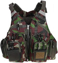 Fly Fishing Vest Life Jacket - Multifunction Floating Vest for Kayak