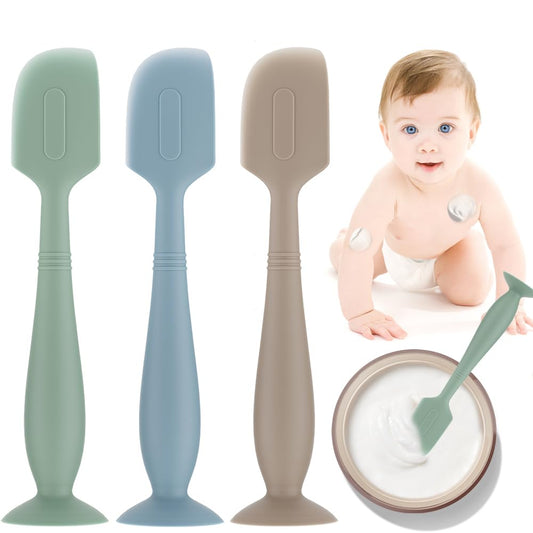 3Pack Soft Silicone Diaper Cream Applicator