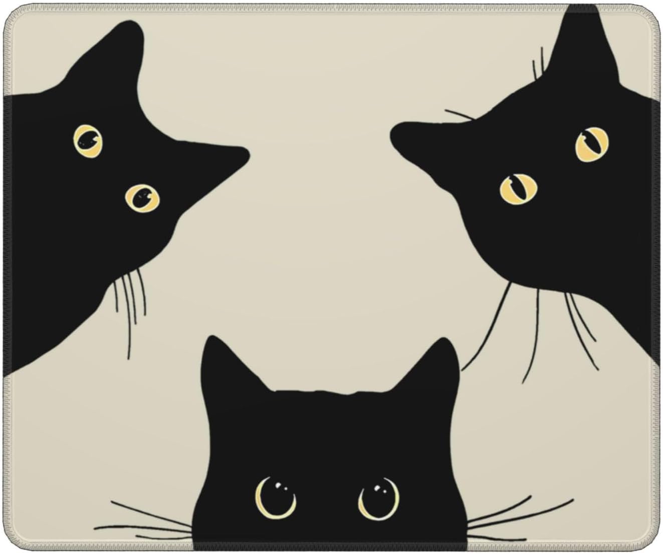 Cute Cat Mouse Pad for Work & Gaming - Haukea
