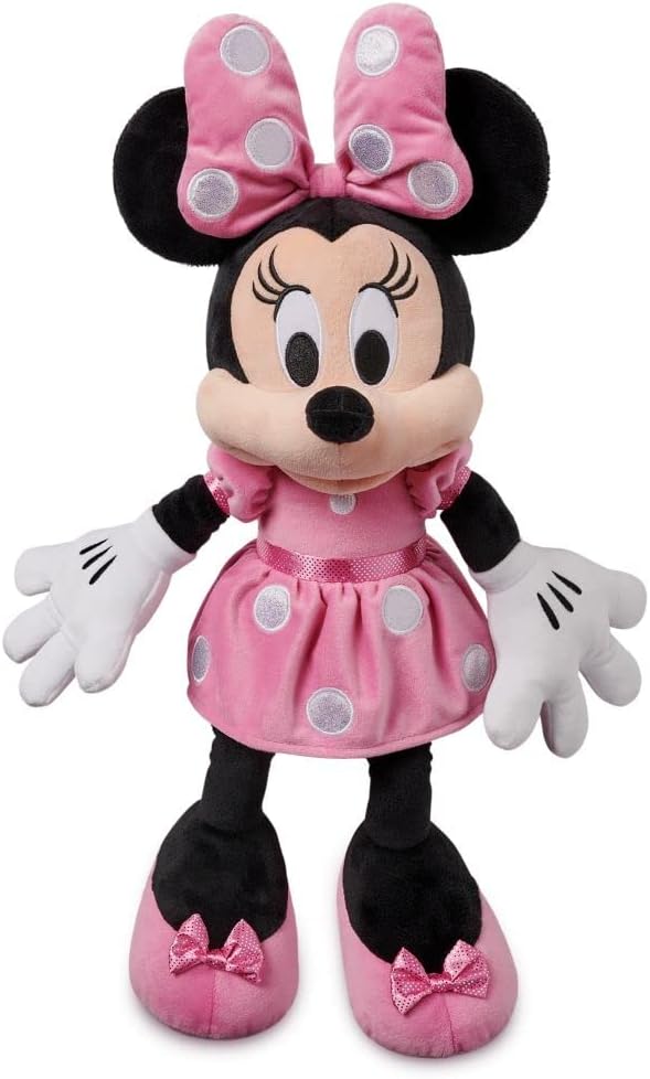 Minnie Mouse Pink Dress Soft Toy - Cuddly & Adorable!