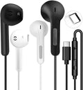 HIFi Stereo USB C Earbuds - Noise Cancelling, Mic & Volume Control!