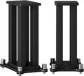 Universal Speaker Stands Pair 23.6in - Heavy Duty Stable Support
