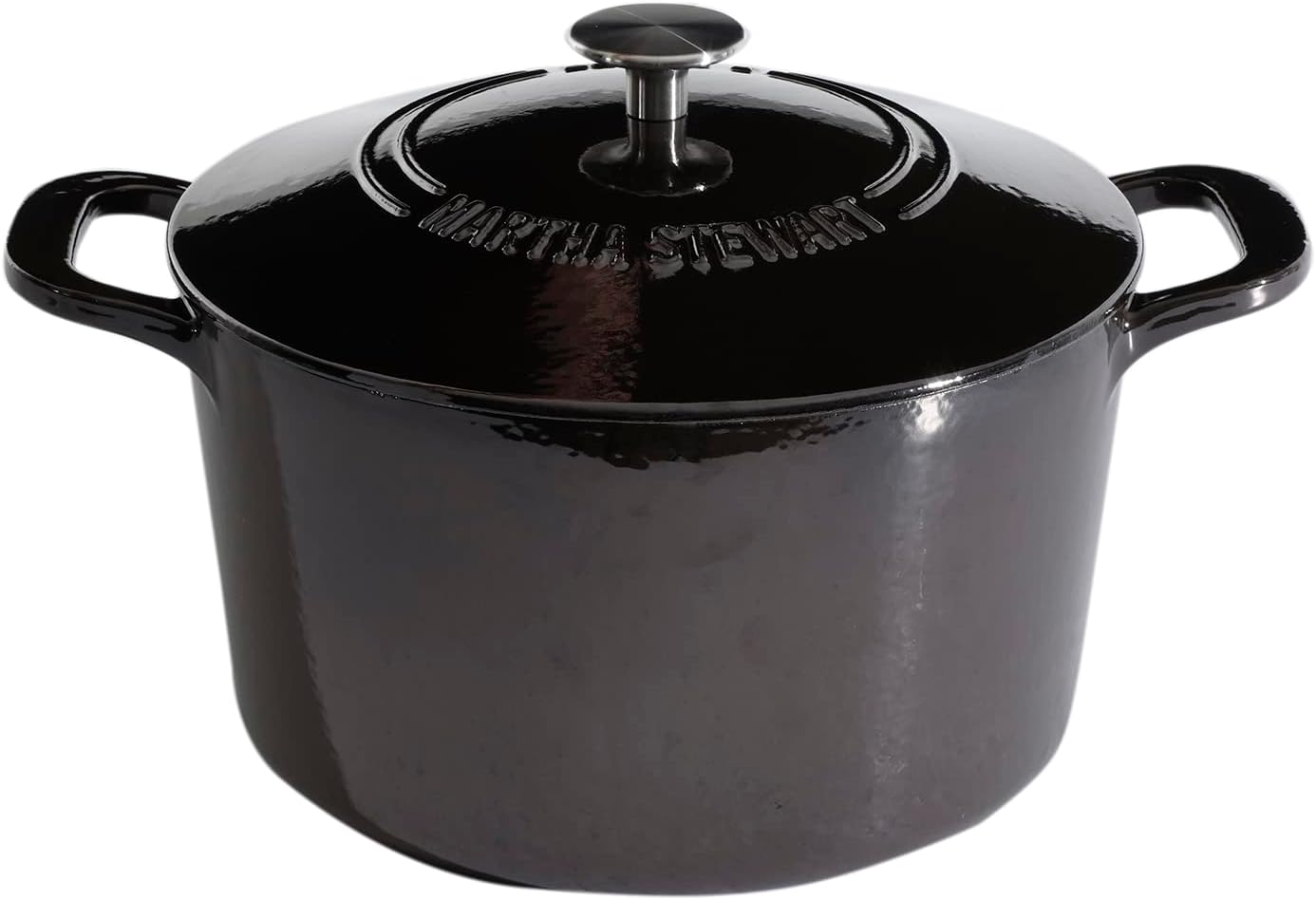 Gatwick 7-Quart Enamel Cast Iron Dutch Oven for Cooking