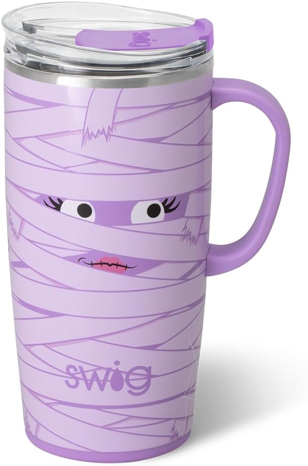 Swig Life 22oz Travel Mug with Handle for Halloween Fun