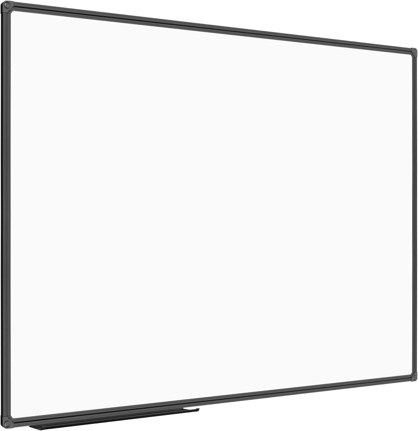 Magnetic Whiteboard 48 x 36 Inch with Black Aluminum Frame