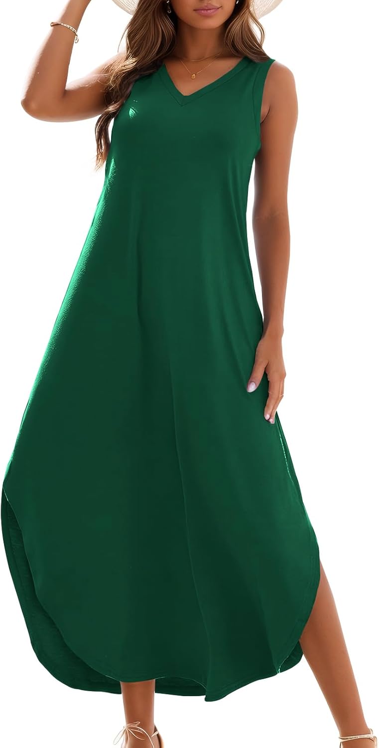 Zilcremo Women's Summer Casual Loose Sundress for All Occasions