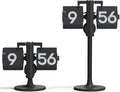 Standing Height Adjustable Flip Desk Clock - Retro Analog Flip Clock
