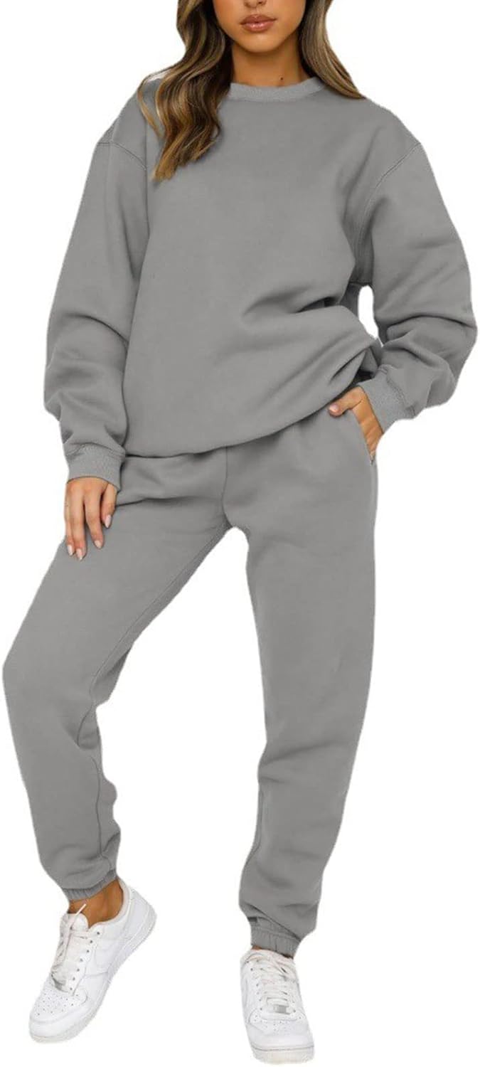 Alunzoem Jogger Sets for Women: Stylish 2 Piece Tracksuit