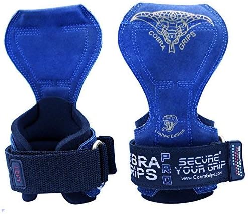 Cobra Grips PRO Weight Lifting Gloves for Power Lifting Hooks