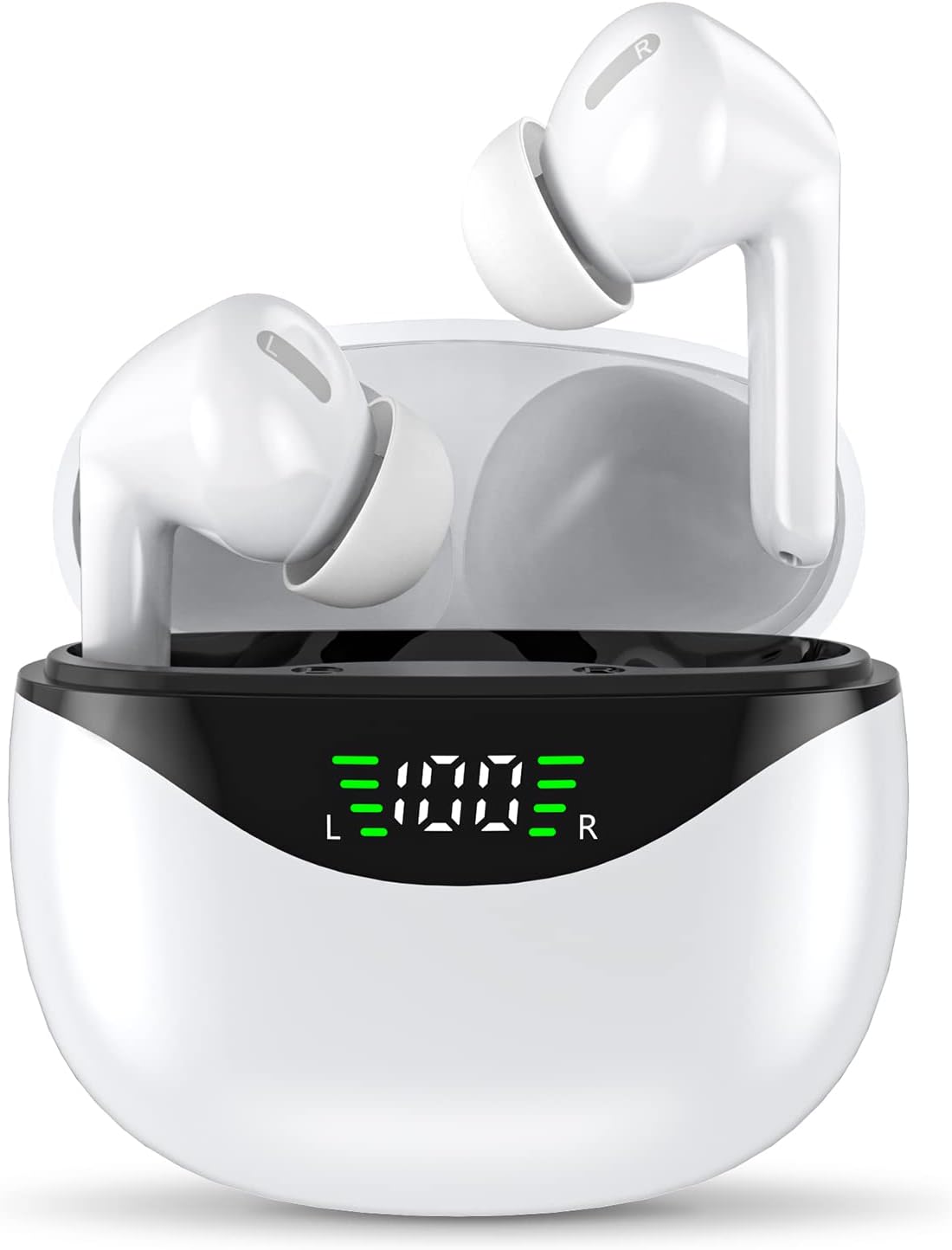 FEANS Wireless Earbuds - Noise Cancelling, Waterproof, Deep Bass