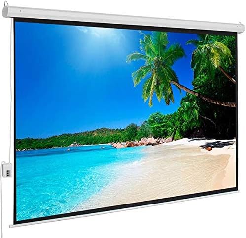 100 in Motorized Projector Screen for Home Theater and More