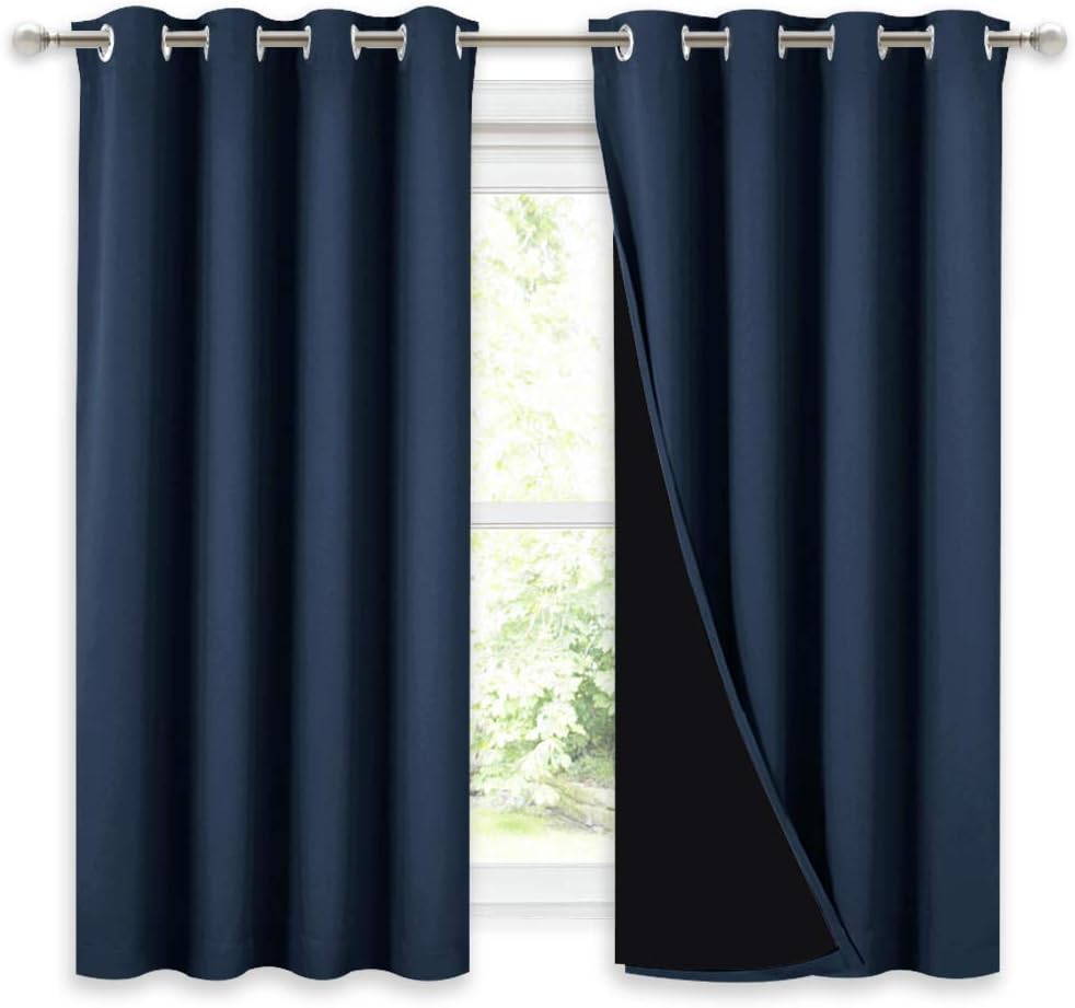 NICETOWN 100% Blackout Curtains for Energy Efficiency and Style