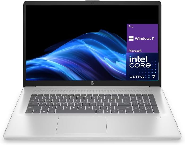 HP 17.3in AI Laptop with Intel Core Ultra 7 and 32GB RAM
