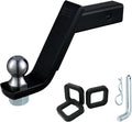 Trailer Hitch Ball Mount with 2 in Ball & 6 in Drop - Ready to Tow