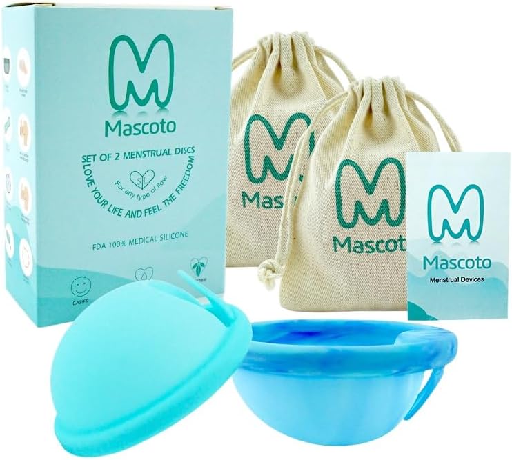 Mascoto Reusable Menstrual Discs: Leak-Proof comfort