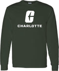 Officially Licensed College Long Sleeve Tee for UNC Charlotte Fans