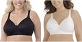 Vanity Fair Women's Full Figure Back Smoothing Bra 40B-42H - Wirefree