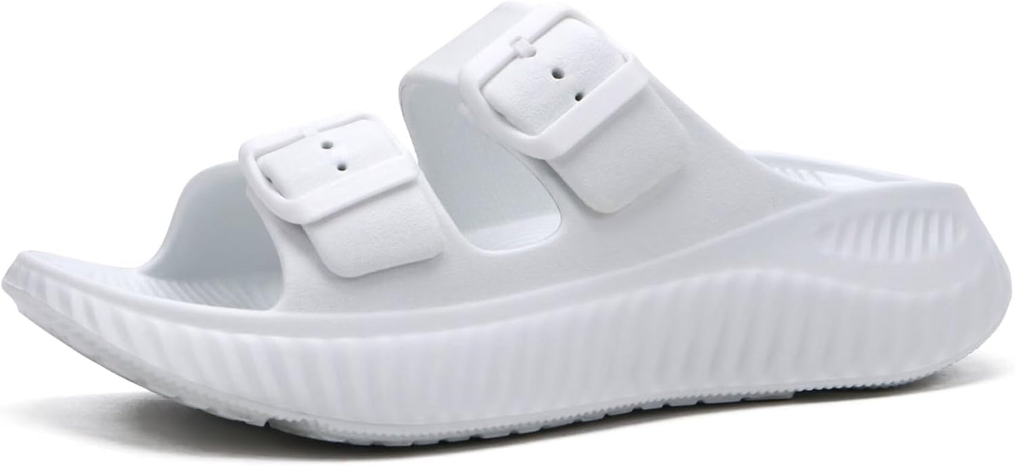 KuaiLu Womens Recovery Sandals with Arch Support for Comfort