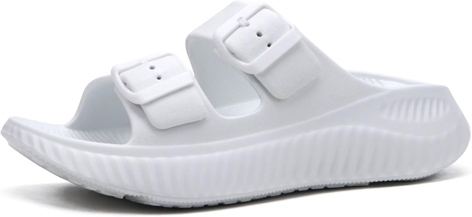 KuaiLu Womens Recovery Sandals with Arch Support for Comfort