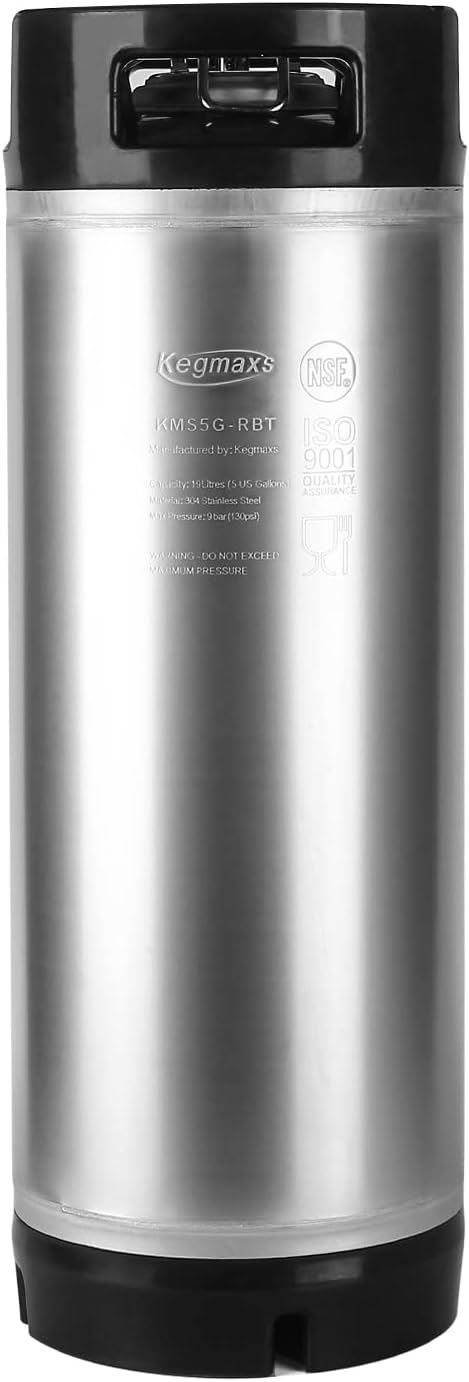 TMCRAFT New 5 Gallon Ball Lock Keg for Home Brew Enthusiasts