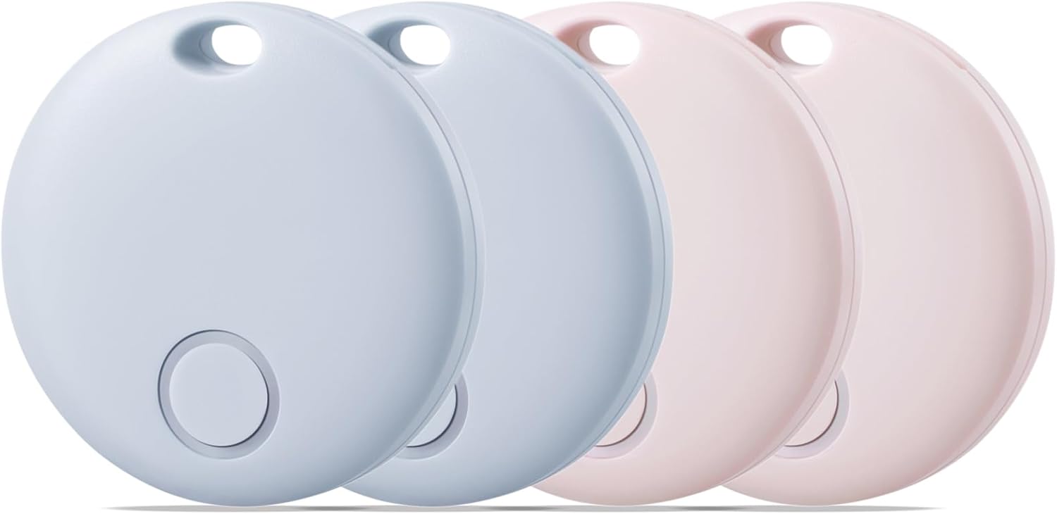 Reyke Air Tracker 4 Pack - Smart Tag Luggage Finder for iOS