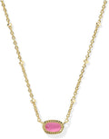 Mini Elisa 14k Gold-Plated Satellite Necklace for Women - Dainty