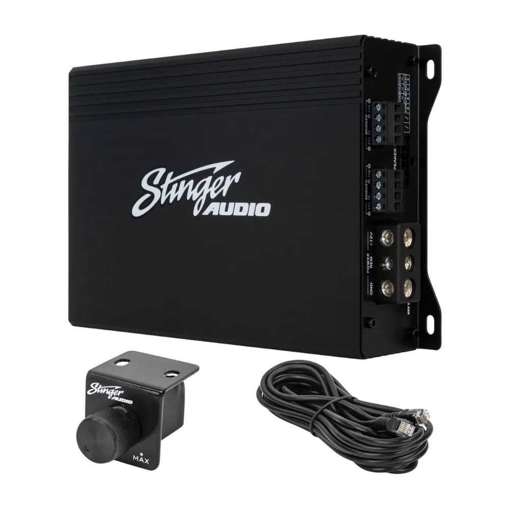 Stinger Audio MT-600.4 Compact 4-Channel Car Amplifier Review