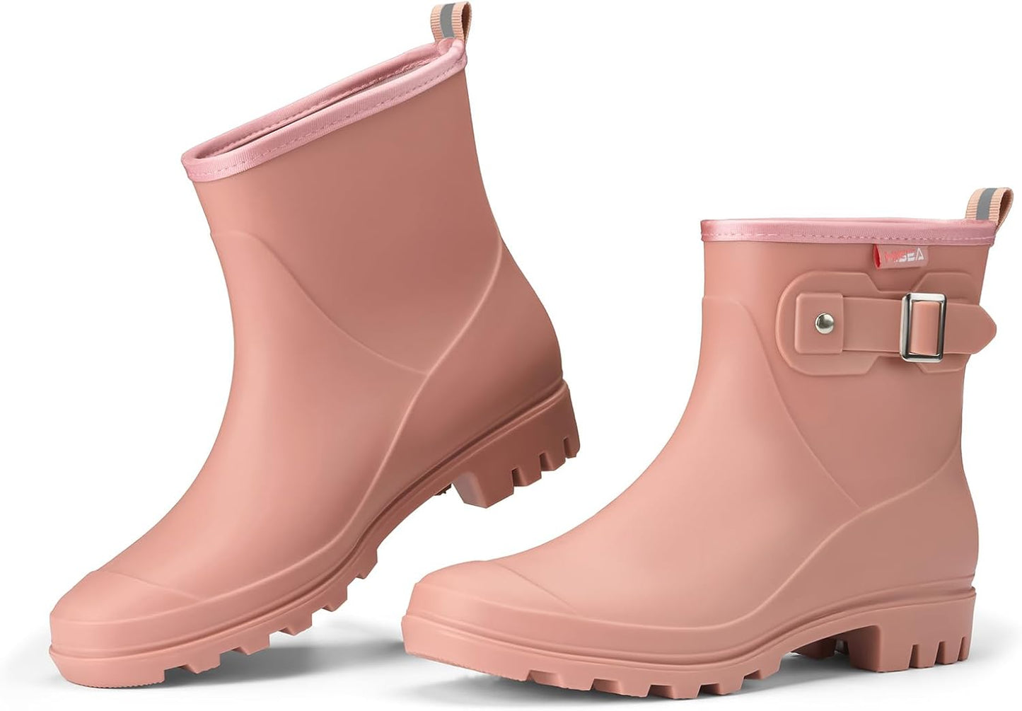 HISEA Women's Ankle Rain Boots: Stylish Waterproof Comfort