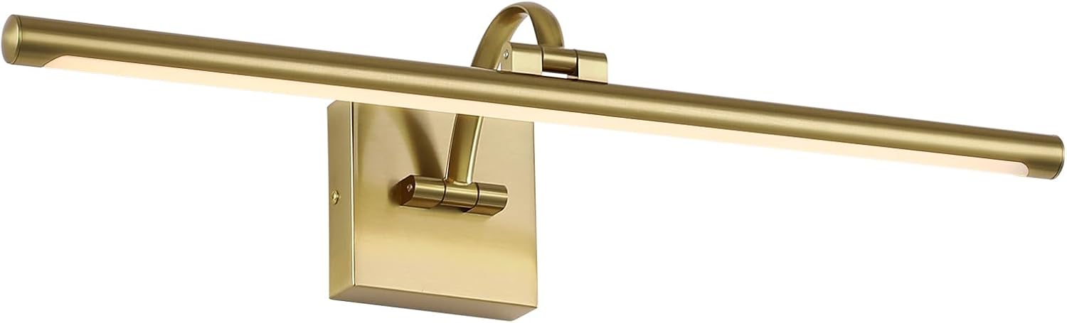 Brass Picture Lights for Wall Dimmable LED Art Lighting 23.62 in