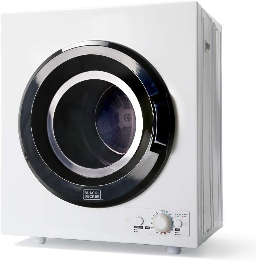 Compact Dryer for Small Spaces with 5 Drying Modes and Safety