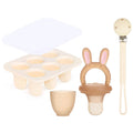 BPA-Free Baby Fruit Feeder Set with Freezer Tray - gofeel