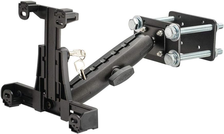 ARKON Mounts 7.25 inch Robust Metal Locking Forklift Tablet Mount
