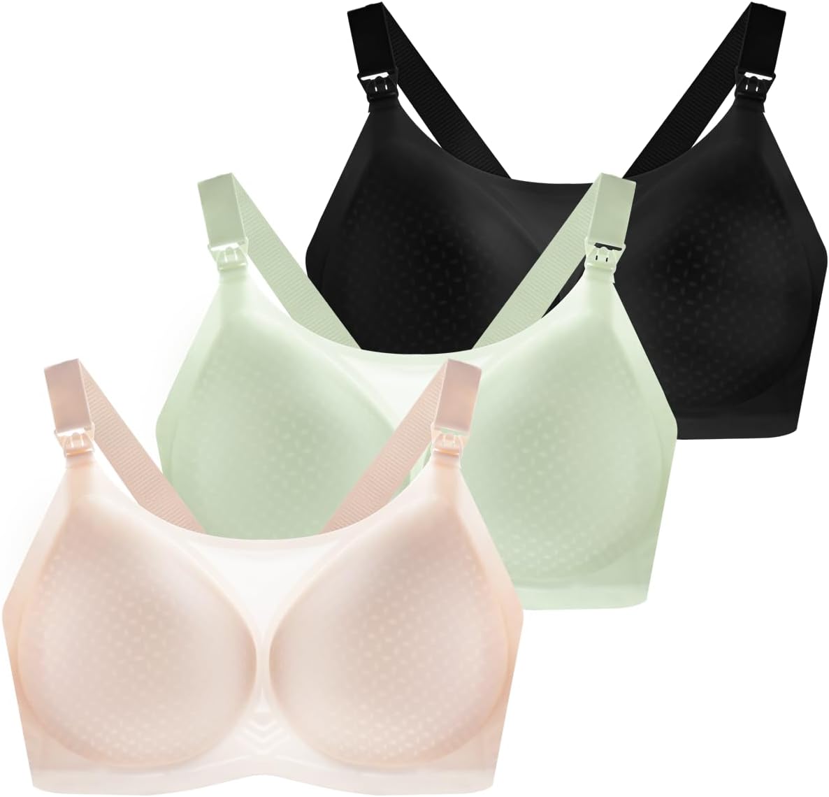 Nursing Bras for Breastfeeding - Seamless Ultra Comfort Design