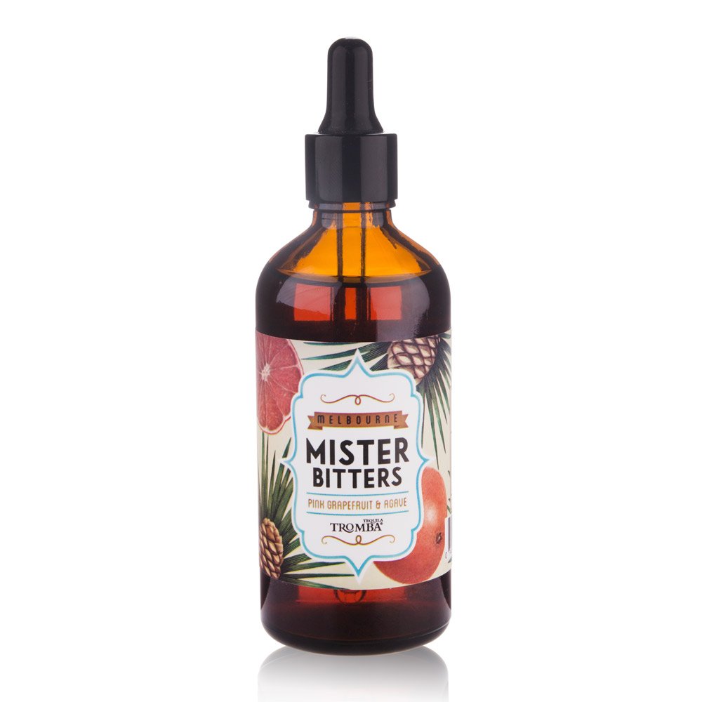 Zesty Twist: Mister Bitters Pink Grapefruit & Agave Bitters