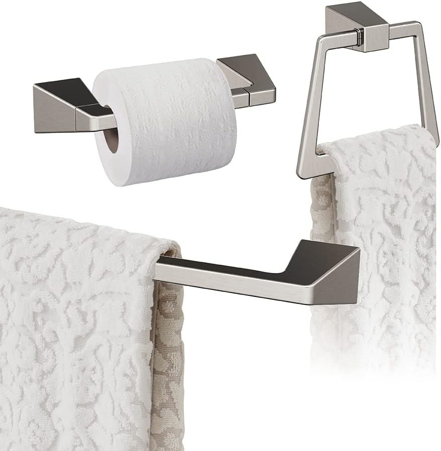 Amerock Blackrock Towel Bar Set - Stylish Bathroom Accessories