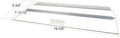 Aquarium Glass Canopy for 10 to 200 Gallon Tanks - Fits 20L x 10W